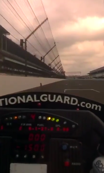 IndyCar video: Graham Rahal on-track action with Google Glass